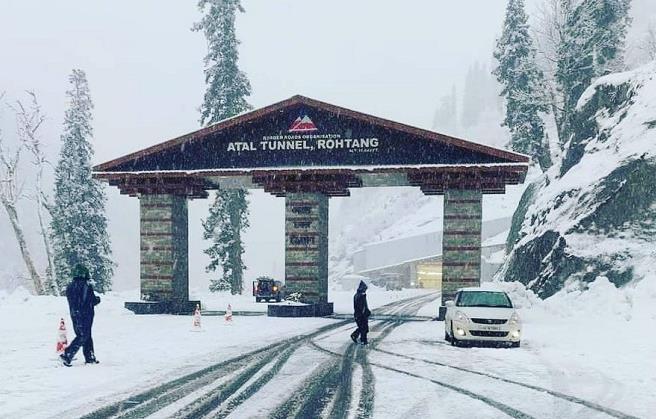 Atal Road Tunnel, Manali, Himachal Pradesh