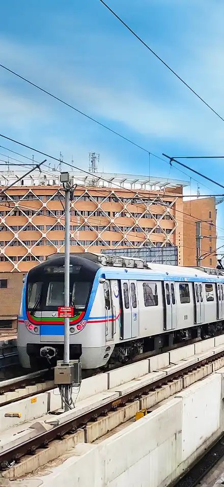 Hyderabad Metro Rail — Hyderabad, Telangana