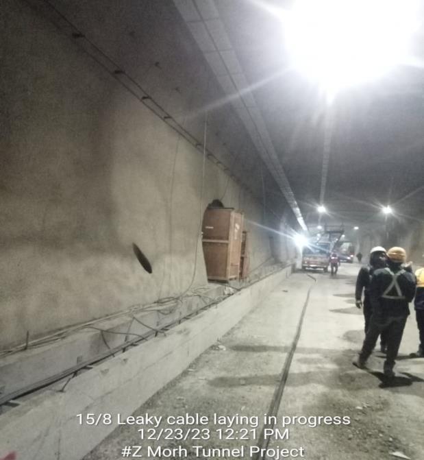 Inside the Z-Morh Tunnel during construction